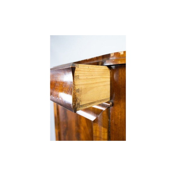 Image 1 of Grand meuble d'angle vintage en acajou de la fin de l'empire, années 1840