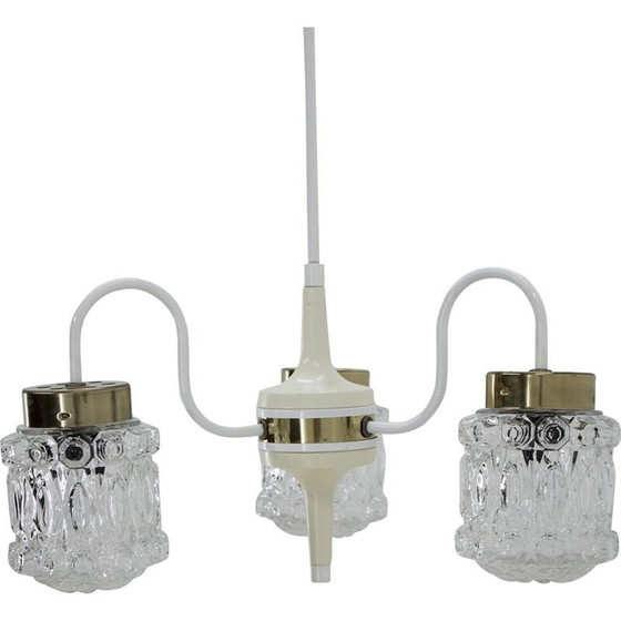 Image 1 of Lustre vintage de Kamenický Šenov, Tchécoslovaquie 1970