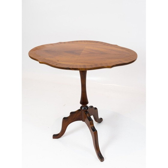 Image 1 of Table d'appoint vintage en acajou 1940s