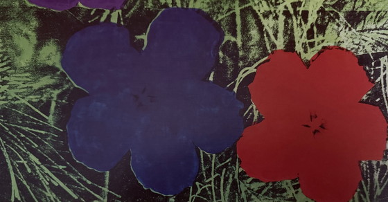 Image 1 of Andy Warhol : "Fleurs, 1964". Fondation Andy Warhol pour les arts visuels, New York.