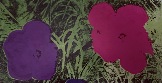 Image 1 of Andy Warhol : "Fleurs, 1964". Fondation Andy Warhol pour les arts visuels, New York.