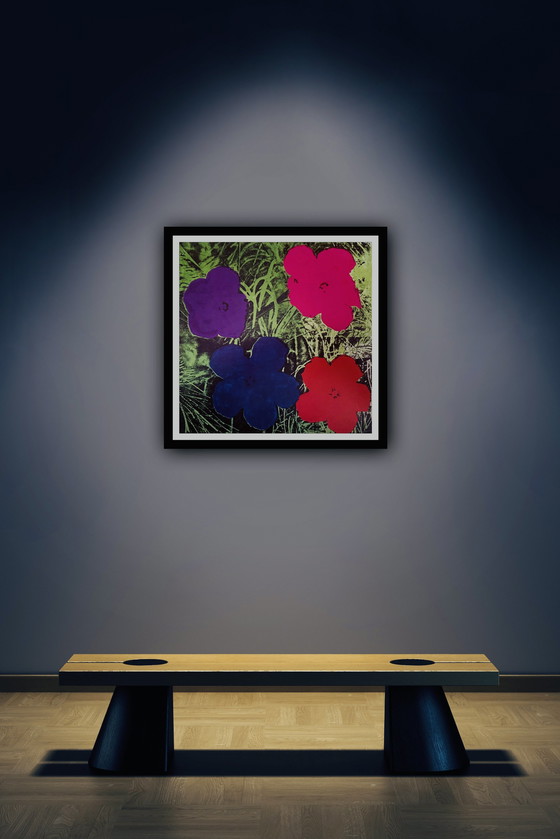 Image 1 of Andy Warhol : "Fleurs, 1964". Fondation Andy Warhol pour les arts visuels, New York.