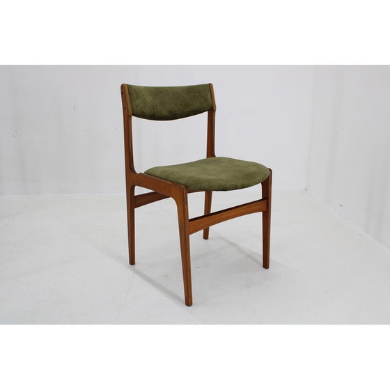 Image 1 of Ensemble de 6 chaises de salle à manger vintage en teck danois, années 1960