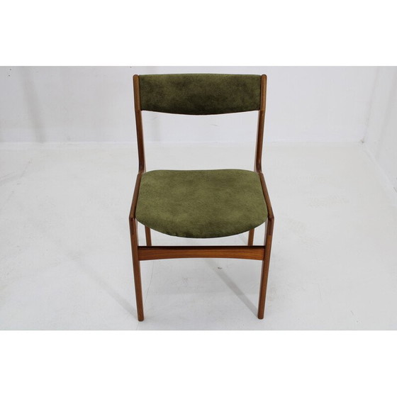 Image 1 of Ensemble de 6 chaises de salle à manger vintage en teck danois, années 1960