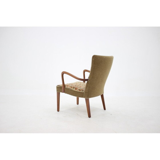 Image 1 of Fauteuil vintage en teck par Alfred Christensen, Danemark années 1940