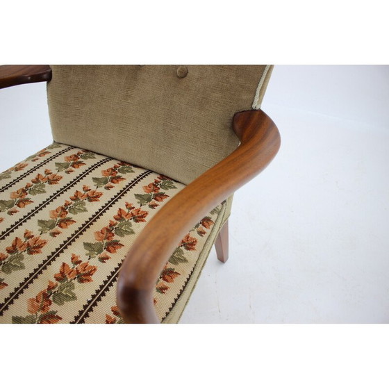 Image 1 of Fauteuil vintage en teck par Alfred Christensen, Danemark années 1940