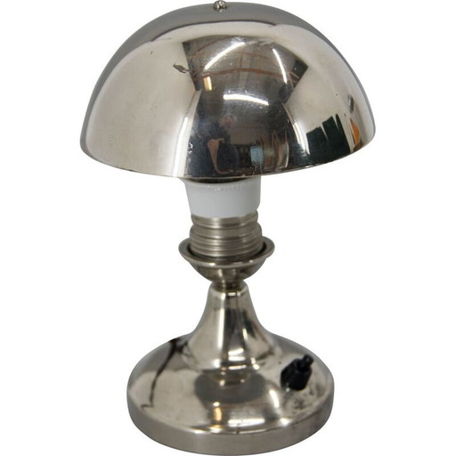 Lampe de chevet vintage Art Déco avec abat-jour réglable, 1930
