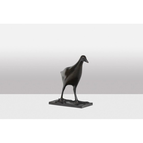 Image 1 of Sculpture en bronze "Moorhen" de François Pompon pour la Fonderie Valsuani, 2006