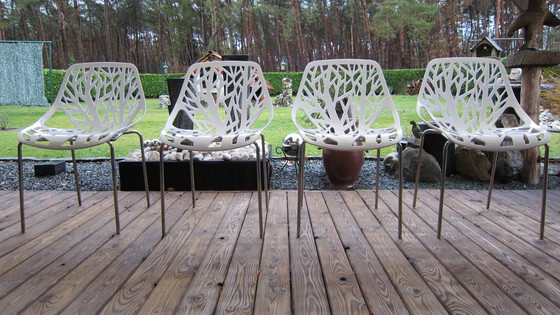 Image 1 of Chaise design italienne pour terrasse-salon-bureau Nouveau !