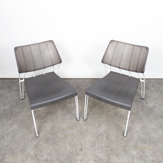 Image 1 of Paire de chaises longues d'extérieur Ps Hässlö par Monika Mulder pour Ikea, 1990S