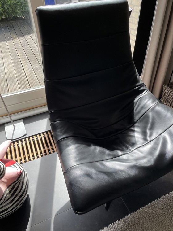 Image 1 of Bodilson - Fauteuil lounge - Cuir noir