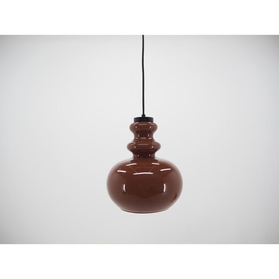 Image 1 of Lustre en verre du milieu du siècle, Allemagne, 1970