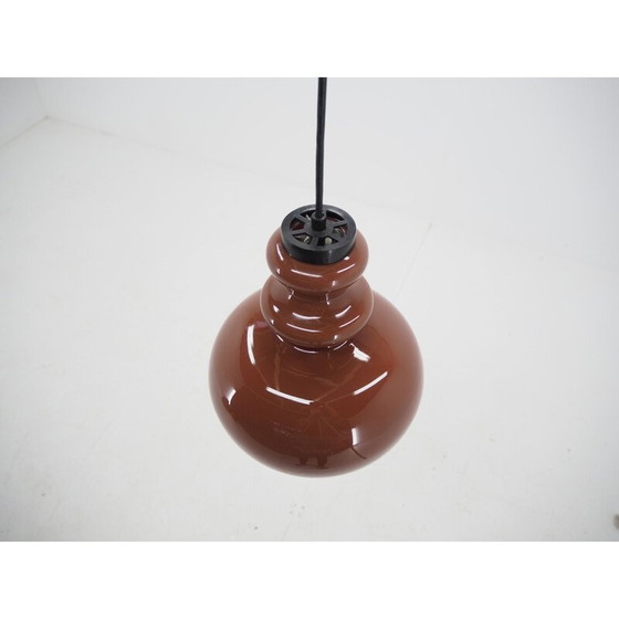 Image 1 of Lustre en verre du milieu du siècle, Allemagne, 1970