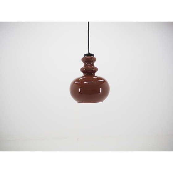 Image 1 of Lustre en verre du milieu du siècle, Allemagne, 1970