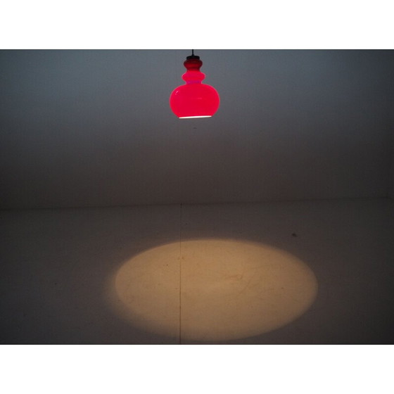 Image 1 of Lustre en verre du milieu du siècle, Allemagne, 1970