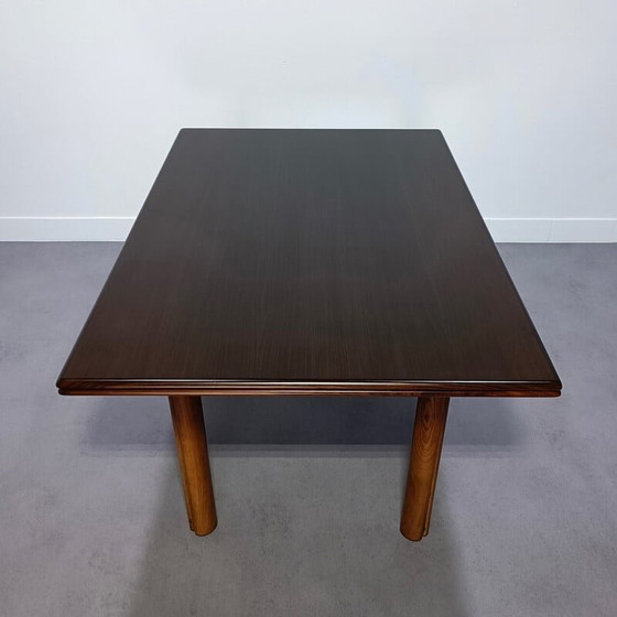 Image 1 of Table de salle à manger extensible en teck, Italie 1970