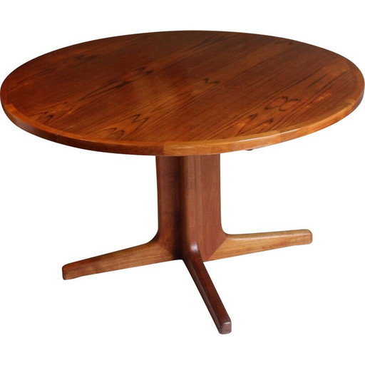 Table de salle à manger extensible en teck, Danemark 1960