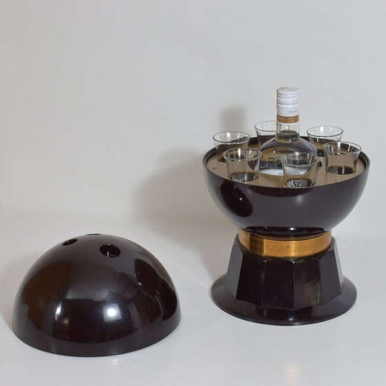 Image 1 of Meuble à liqueur vintage en bakélite par EVANS, U.S.A.1940