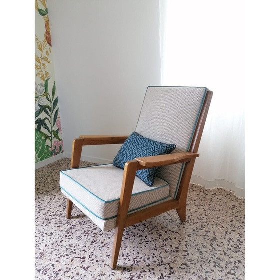 Image 1 of Grand fauteuil vintage 1930