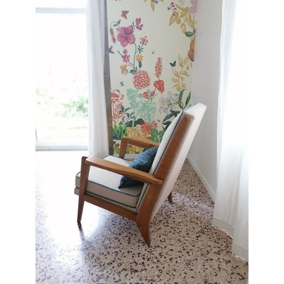 Image 1 of Grand fauteuil vintage 1930