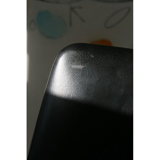 Image 1 of Chaise longue vintage noire modèle Lupina de Niko Kralj pour Stol Kamnik, années 1970