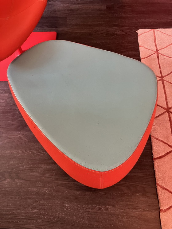 Image 1 of Fauteuil et pouf Moroso Fjord