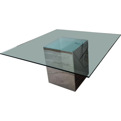 Table en verre vintage Jud de Rodolfo Dordoni pour Minotti, 2008