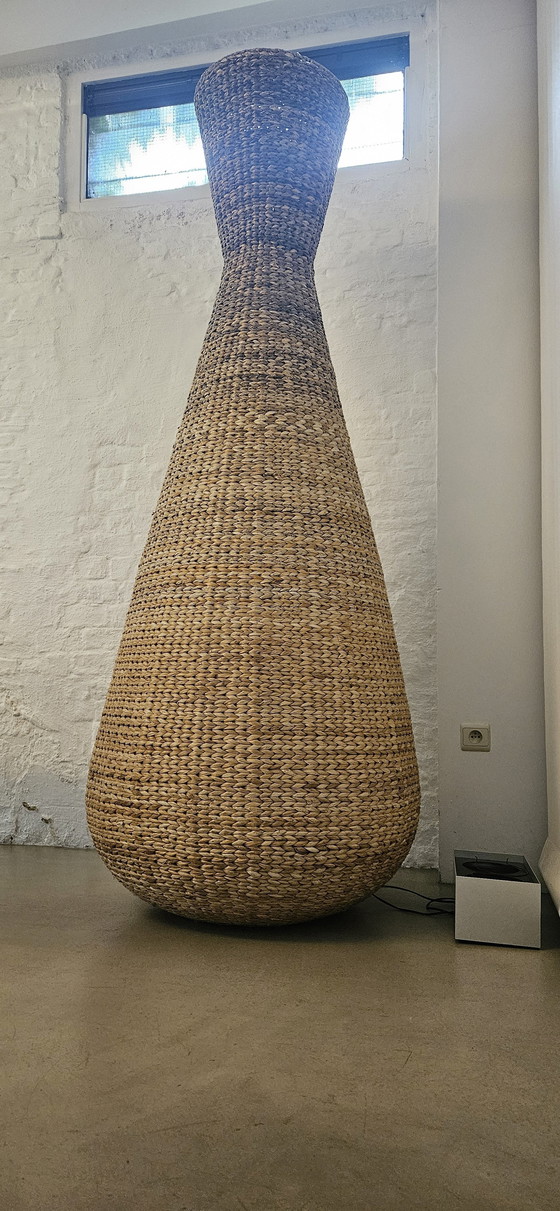 Image 1 of Vase de décoration en osier XL