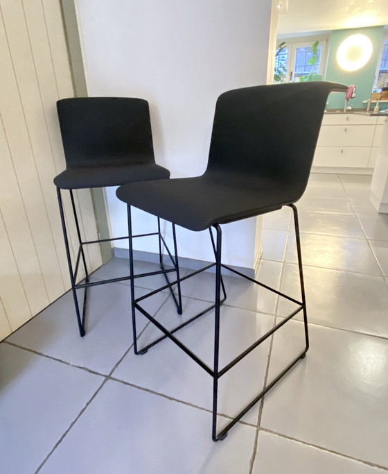 Image 1 of 4X Tabourets de bar Bulo Tab par Alain Berteau