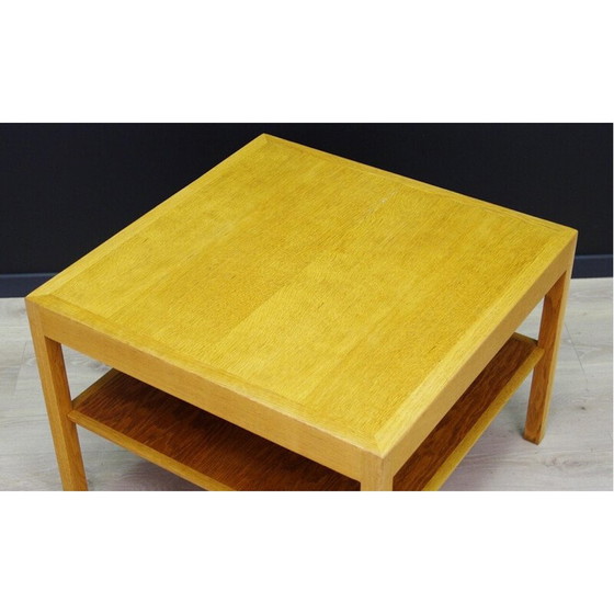 Image 1 of Table basse en frêne, design danois, années 1960, designer : Hans J. Wagner, fabricant : Andreas Tuck