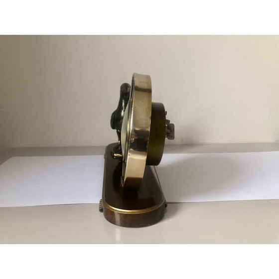 Image 1 of Horloge vintage en bois, Allemagne 1960