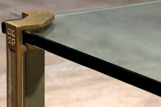 Image 1 of Table basse en verre vintage de Peter Ghyczy, modèle T24