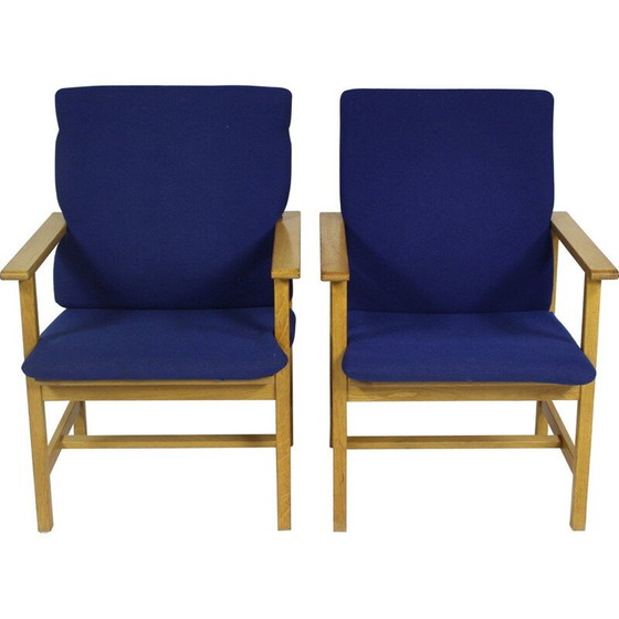 Image 1 of Fauteuil vintage danois par Børge Mogensen pour Fredericia - 1960s