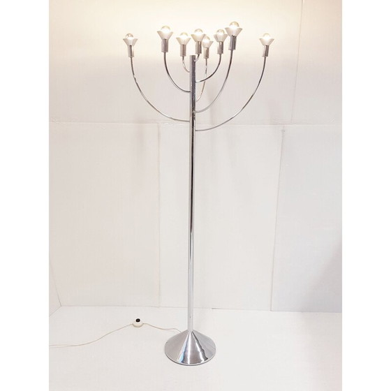 Image 1 of Lampadaire vintage par Max Bill pour Temde