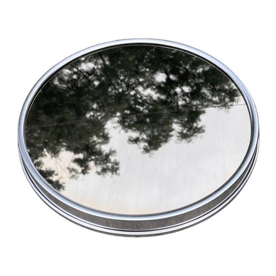 Image 1 of Plateau à gâteau vintage en miroir, Allemagne 1960