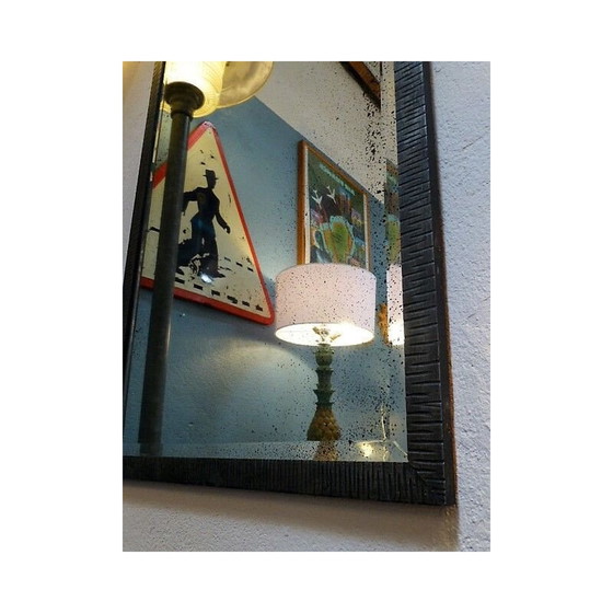 Image 1 of Miroir vintage art déco, 1950