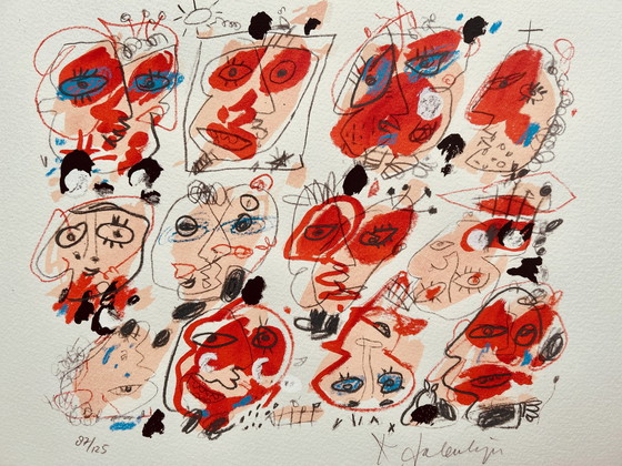 Image 1 of Sérigraphie Kees Salentijn