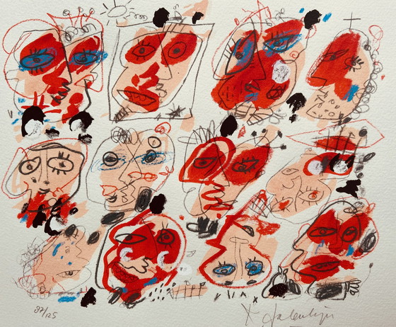 Image 1 of Sérigraphie Kees Salentijn