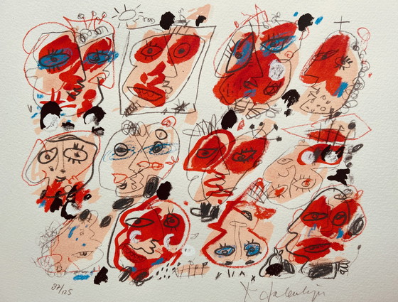 Image 1 of Sérigraphie Kees Salentijn