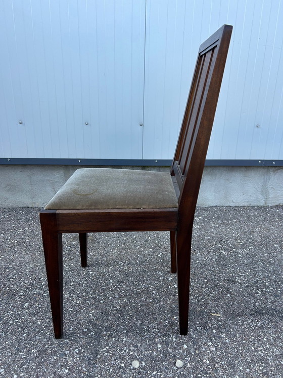 Image 1 of Paire De Chaises Art Deco 