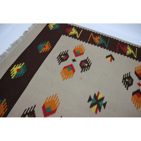 Image 1 of Tapis vintage en laine Kilim, 1960