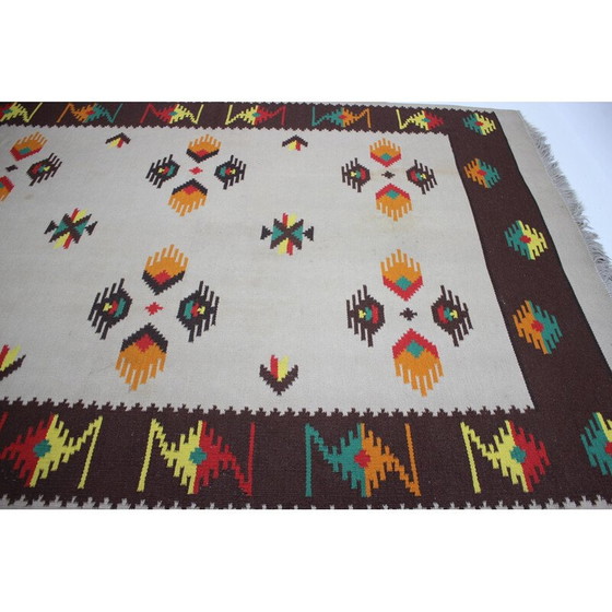 Image 1 of Tapis vintage en laine Kilim, 1960