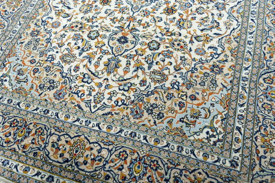 Image 1 of Tapis d'Orient liège Kashan noué à la main - 357 X 247