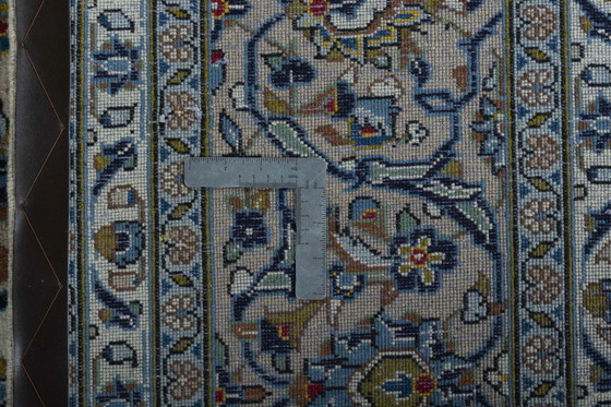 Image 1 of Tapis d'Orient liège Kashan noué à la main - 357 X 247
