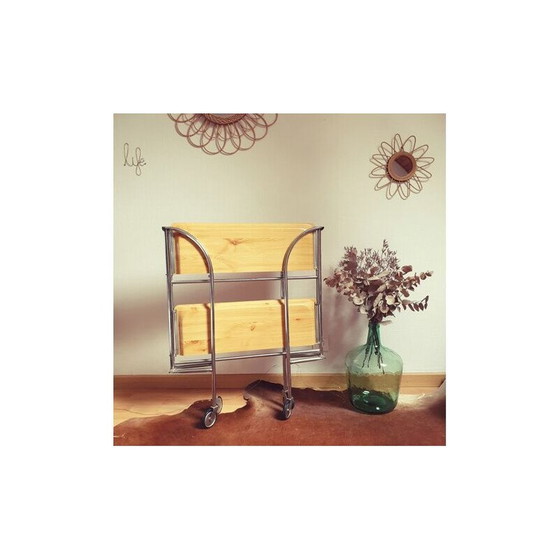 Image 1 of Chariot pliant vintage