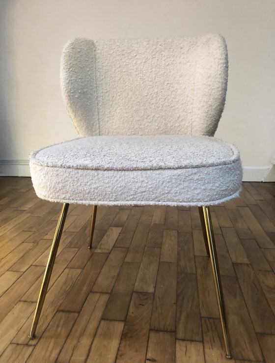 Image 1 of Fauteuil Vintage - Fauteuil de cheminée - 1950-1960