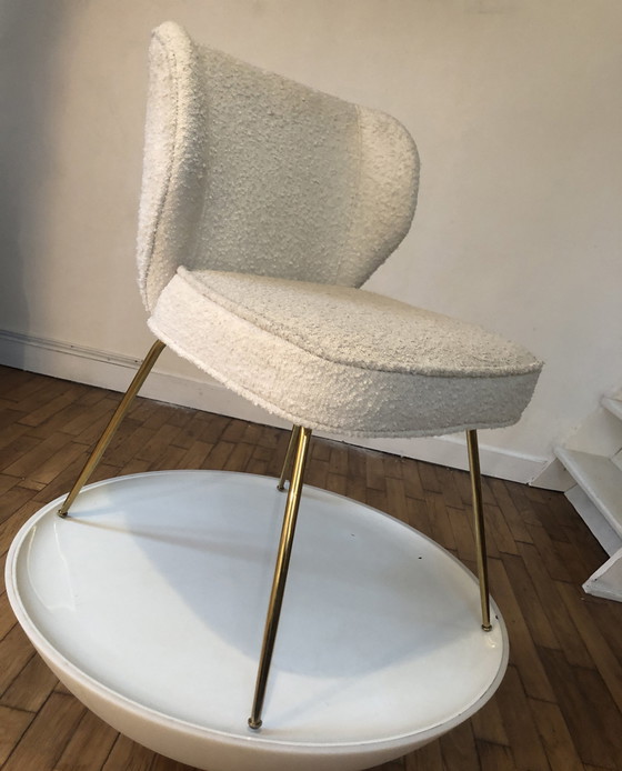 Image 1 of Fauteuil Vintage - Fauteuil de cheminée - 1950-1960