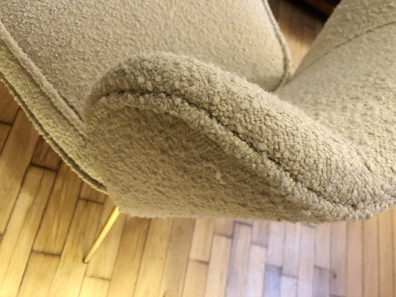 Image 1 of Fauteuil Vintage - Fauteuil de cheminée - 1950-1960