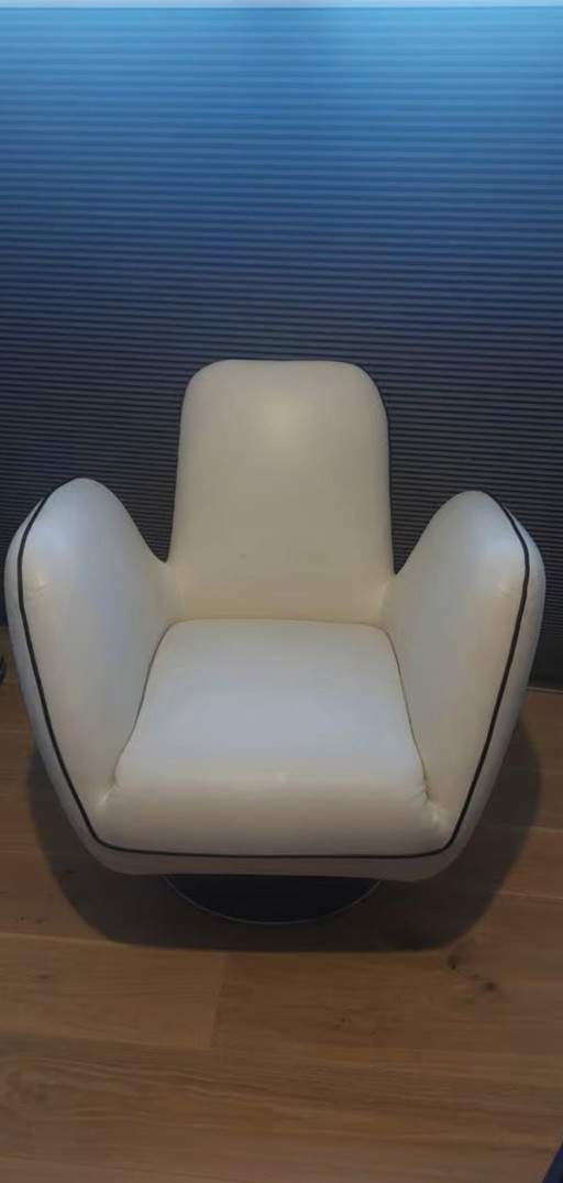 Fauteuil pivotant crème de Topform