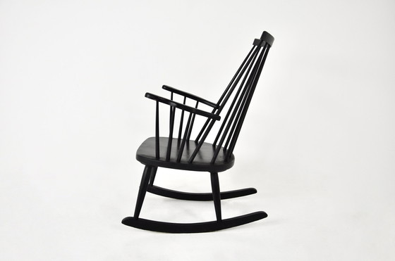 Image 1 of Fauteuil à bascule de Lena Larsson pour Nesto, 1960S